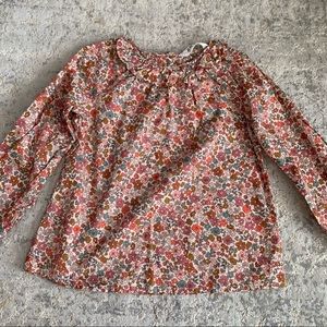 H&M Floral Collared Blouse - Girls 6-7